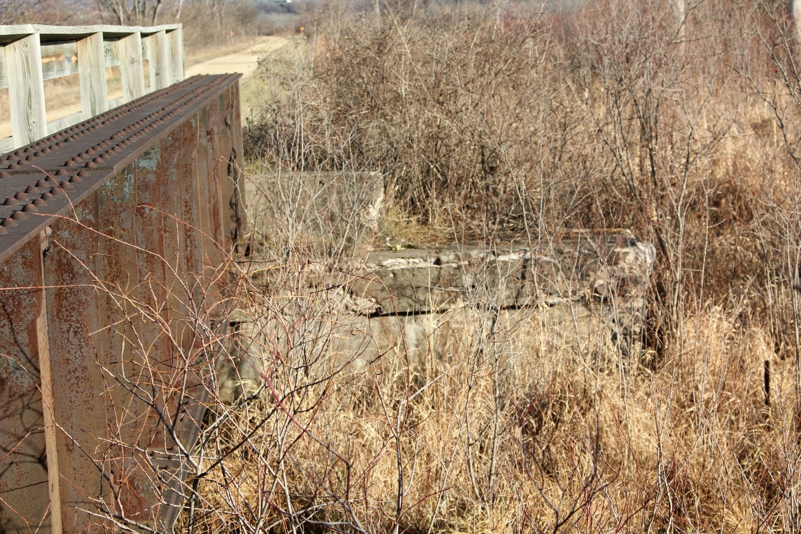 East abutment